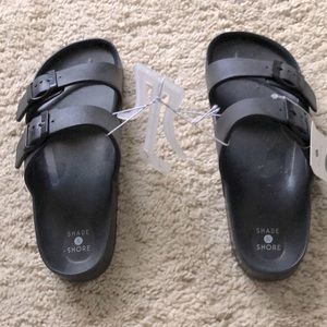 Brand new never worn  shade & shore sandals